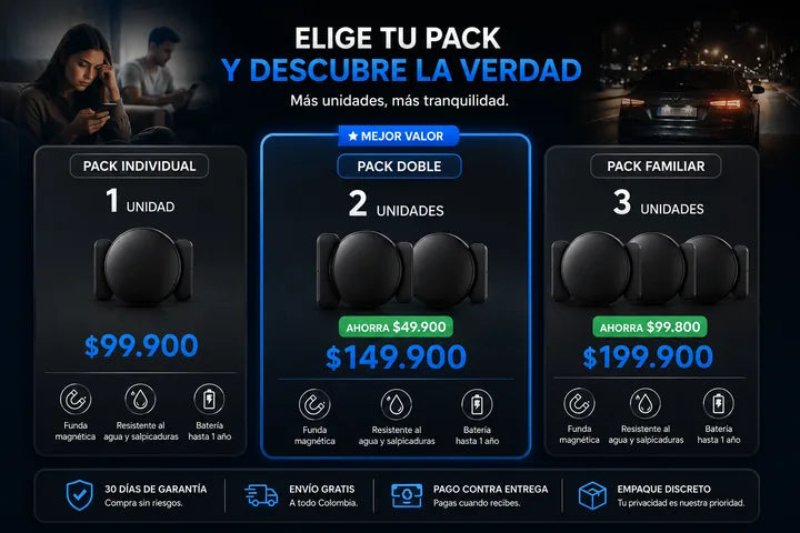 Elige tu pack — descubre la verdad