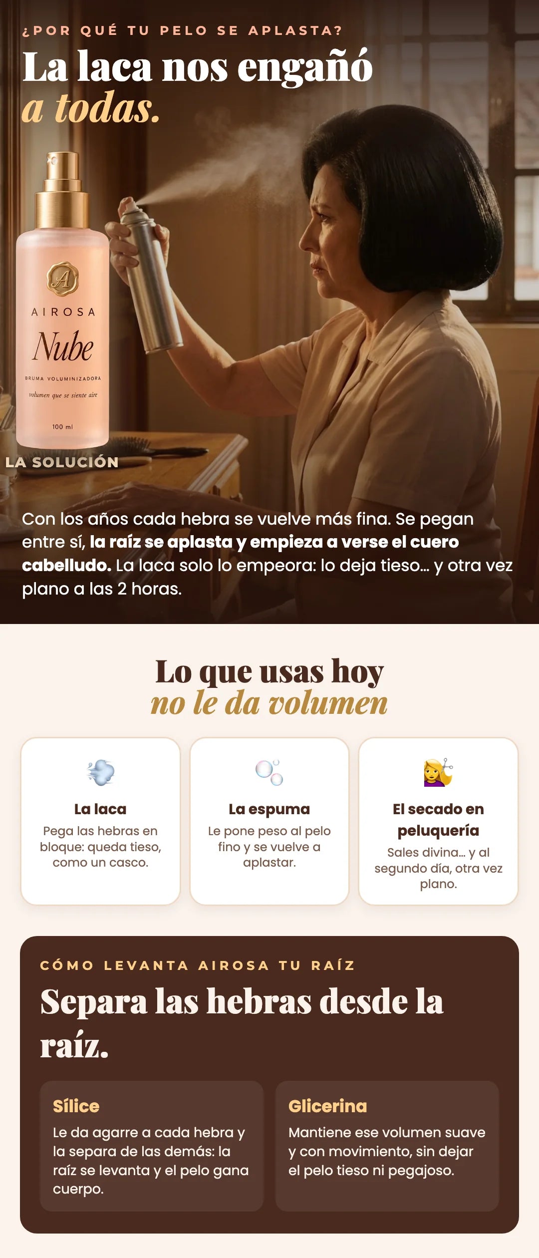 La laca nos engañó a todas: el secreto es separar, no pegar