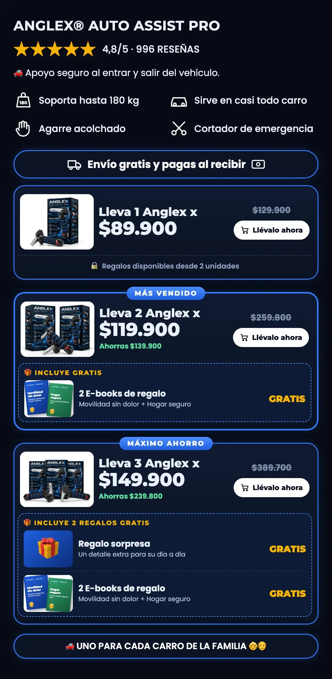 Elige tu kit Anglex