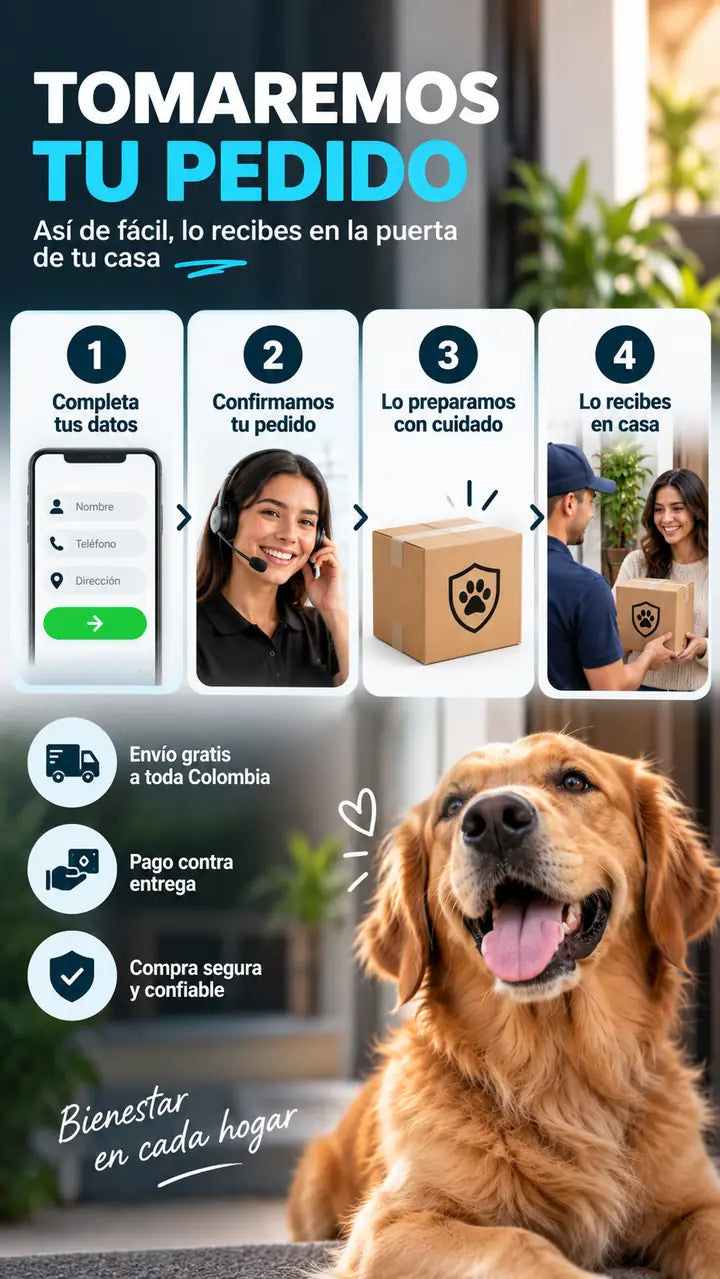 Así tomaremos tu pedido