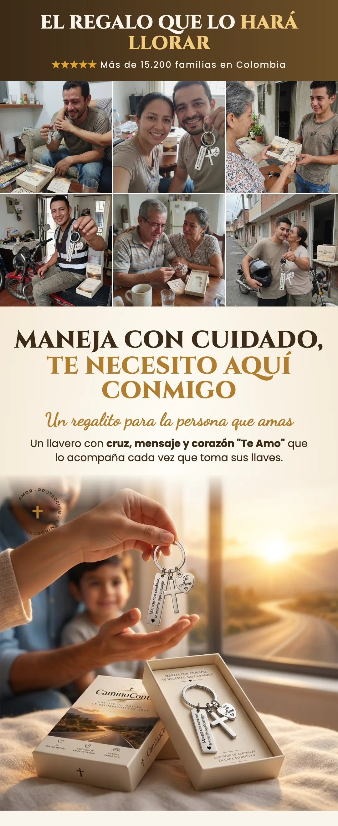 Maneja con cuidado, te necesito aquí conmigo — CaminoContigo