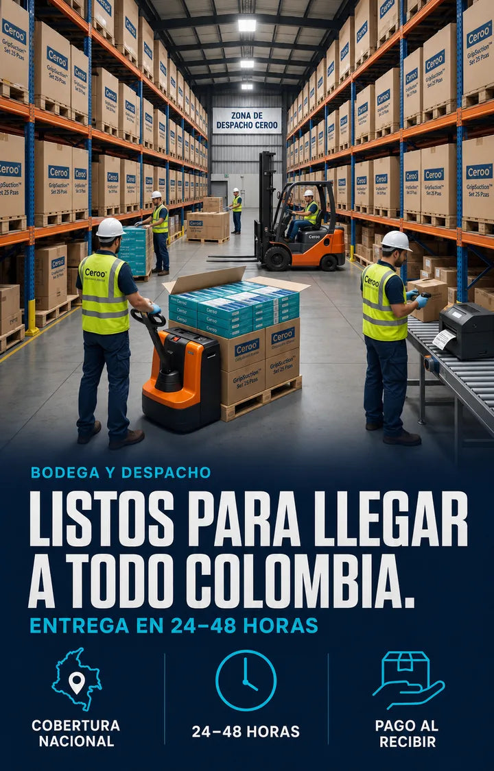 Bodega y validación masiva — CEROO
