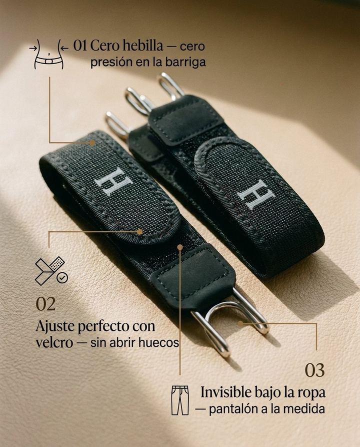 Beneficios clave del Cinturón Táctico