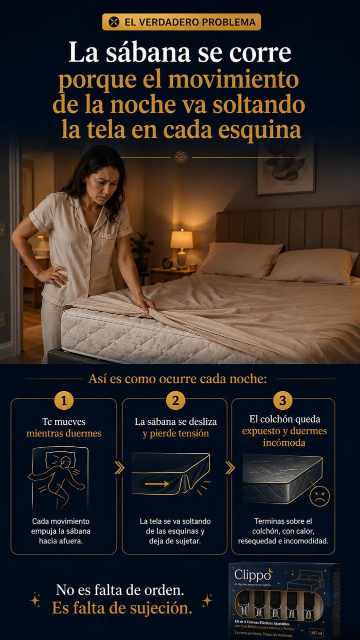 El verdadero problema con las sábanas