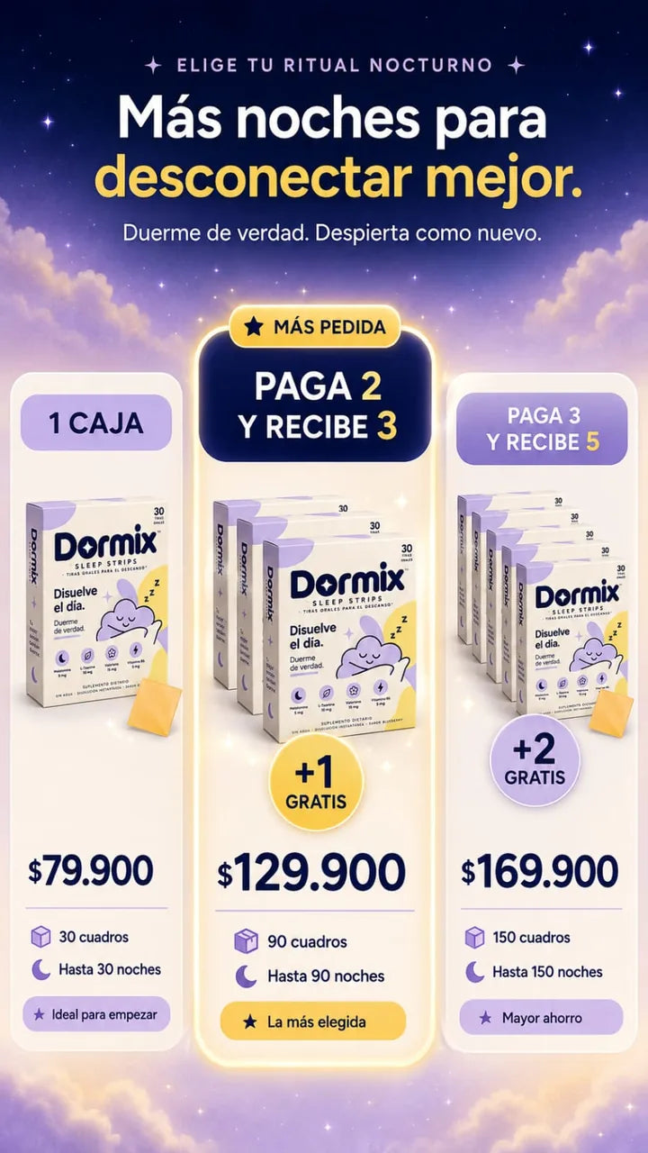 Elige tu ritual nocturno — más noches para desconectar mejor