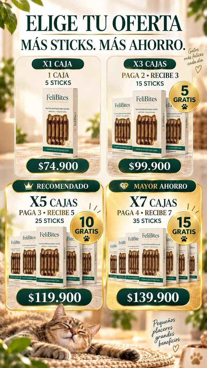 Elige tu oferta — más sticks, más ahorro