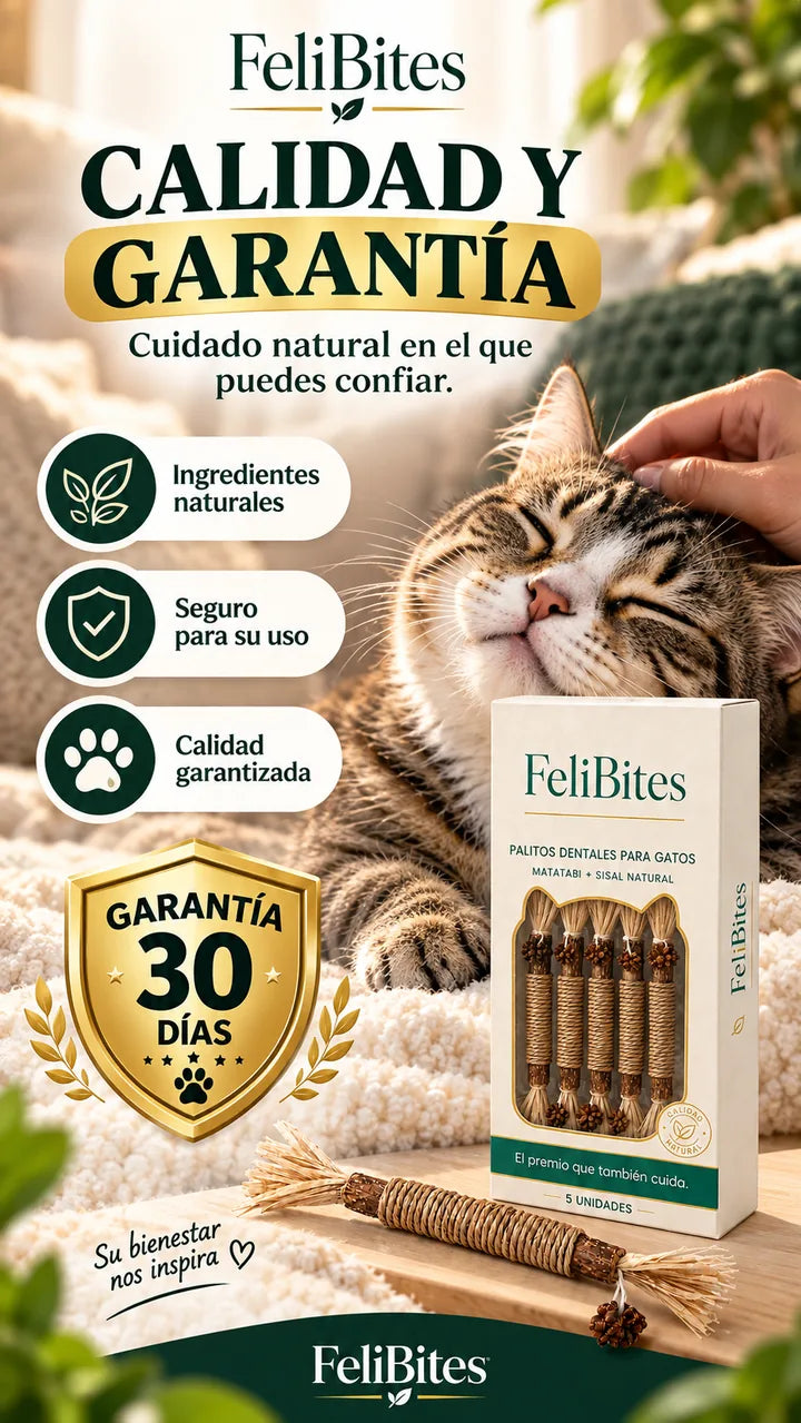 Calidad y garantía FeliBites