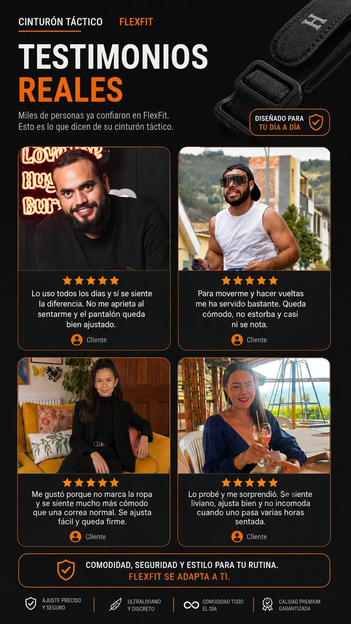 Testimonios reales — miles ya confiaron en FlexFit