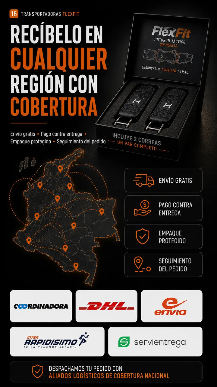 Recíbelo en cualquier región con cobertura nacional