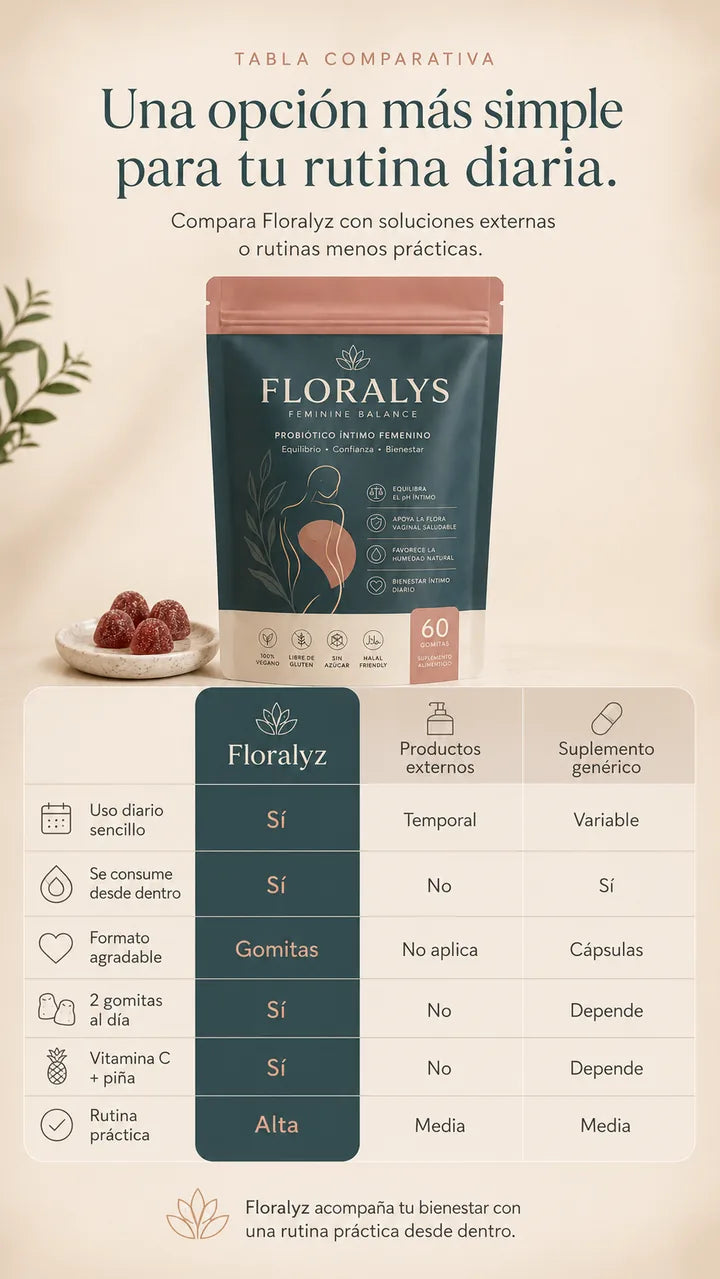 Floralys — Comparativa