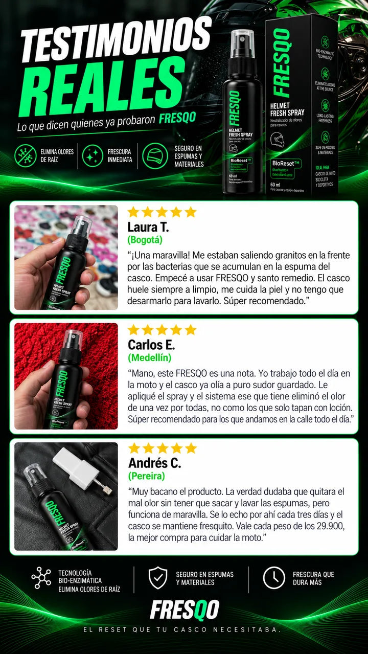 Testimonios reales — FRESQO