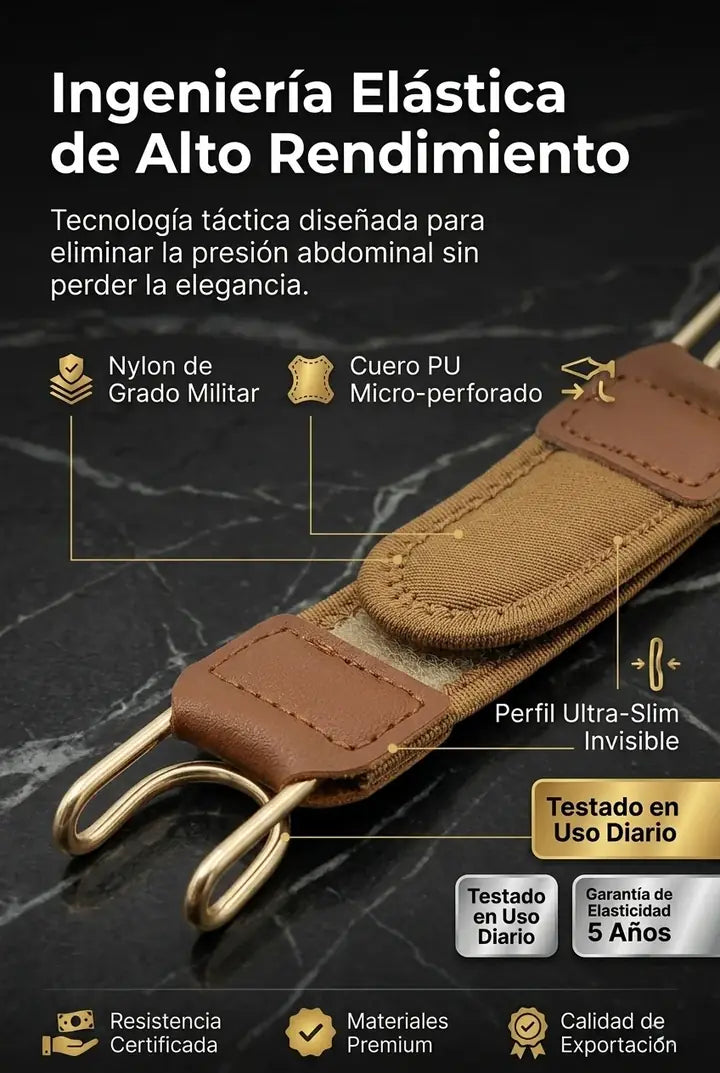 Ingeniería Elástica de Alto Rendimiento — materiales premium