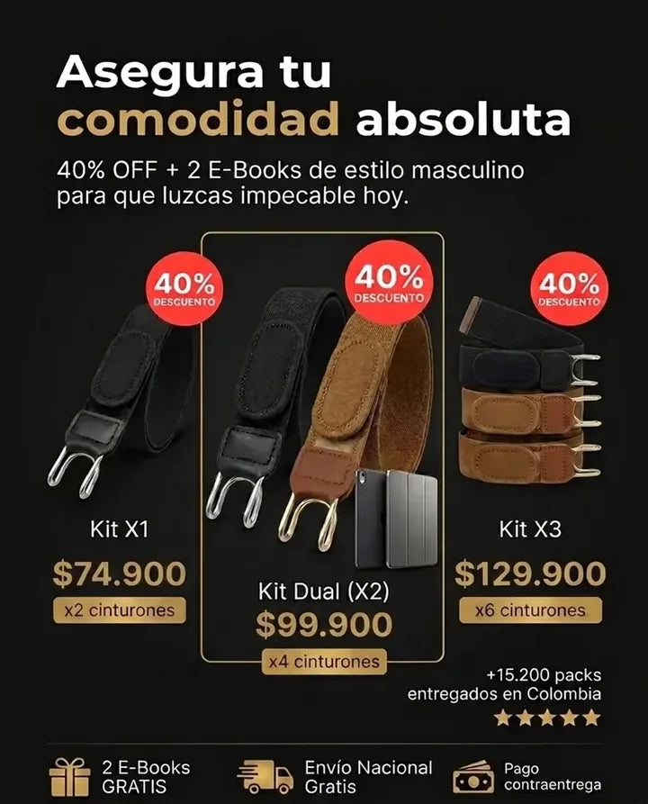 Kits con 40% OFF — Kit X1, Kit Dual, Kit X3