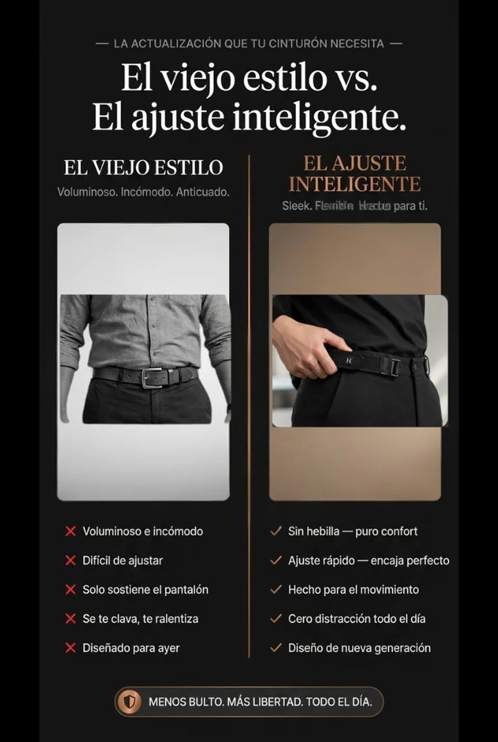Hebilla clásica vs FlexFit — el viejo estilo vs el ajuste inteligente