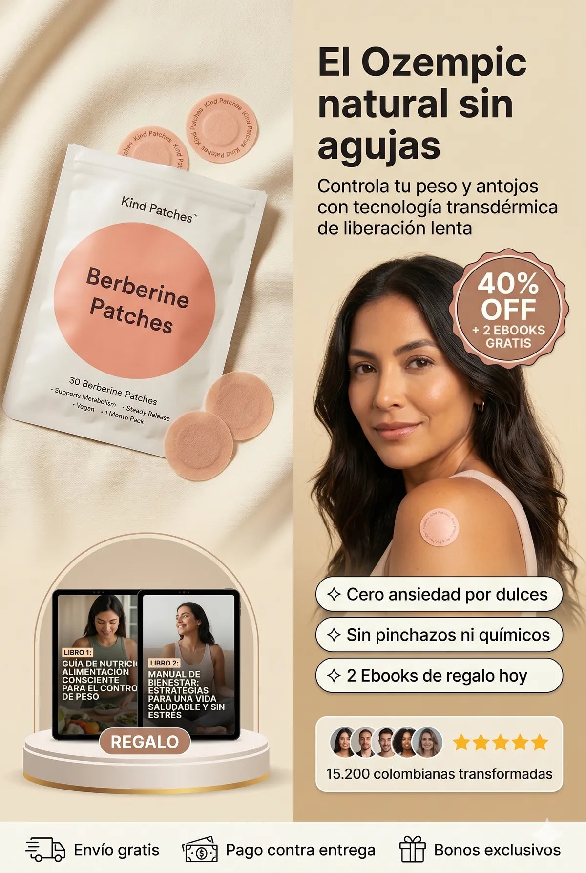 Kind Patches — El Ozempic natural sin agujas
