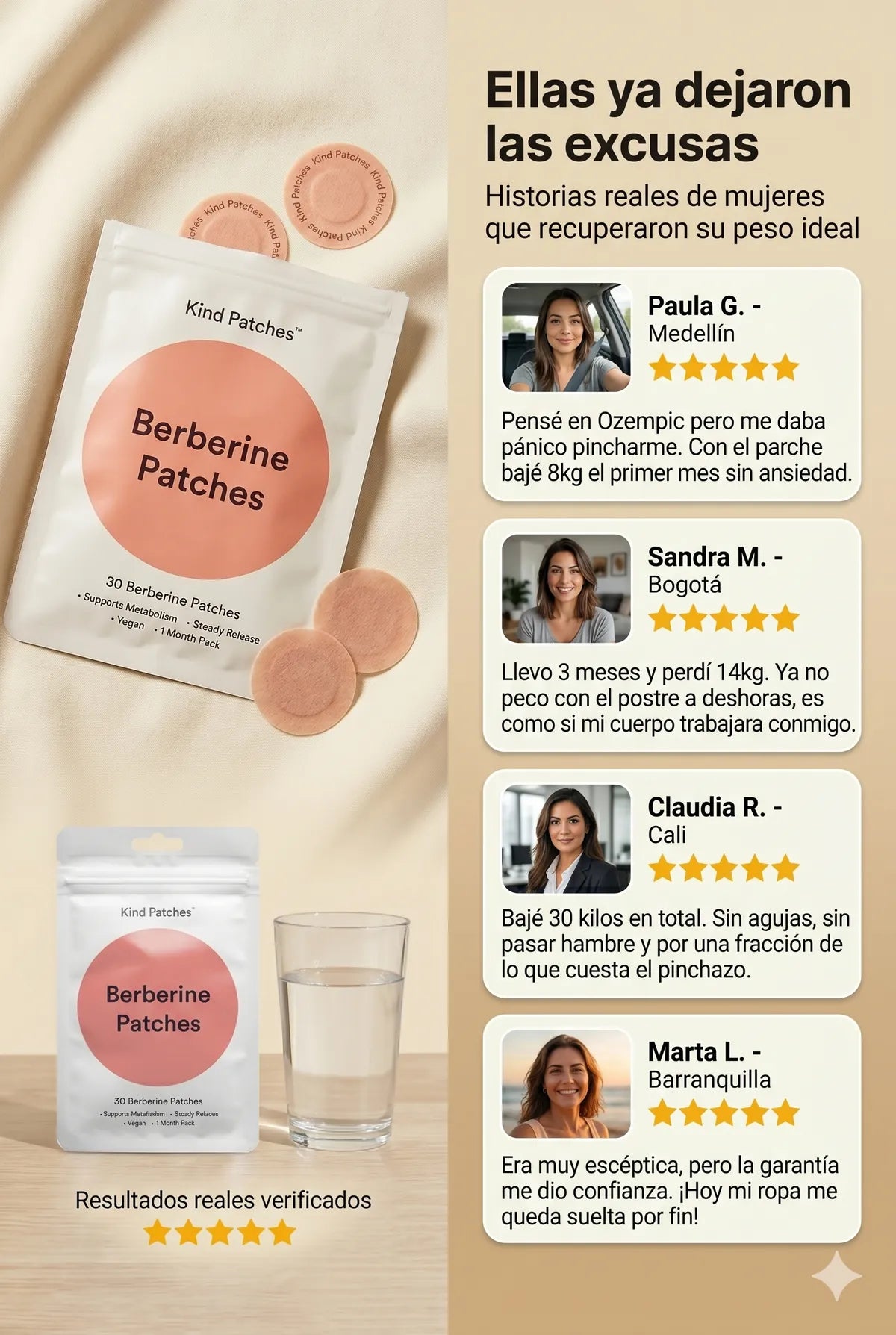 Ellas ya dejaron las excusas — testimonios reales
