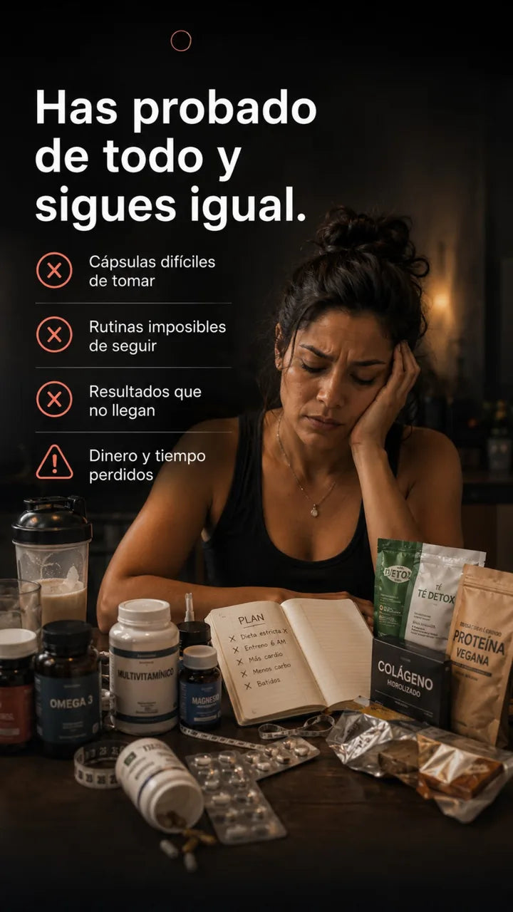 Has probado de todo y sigues igual