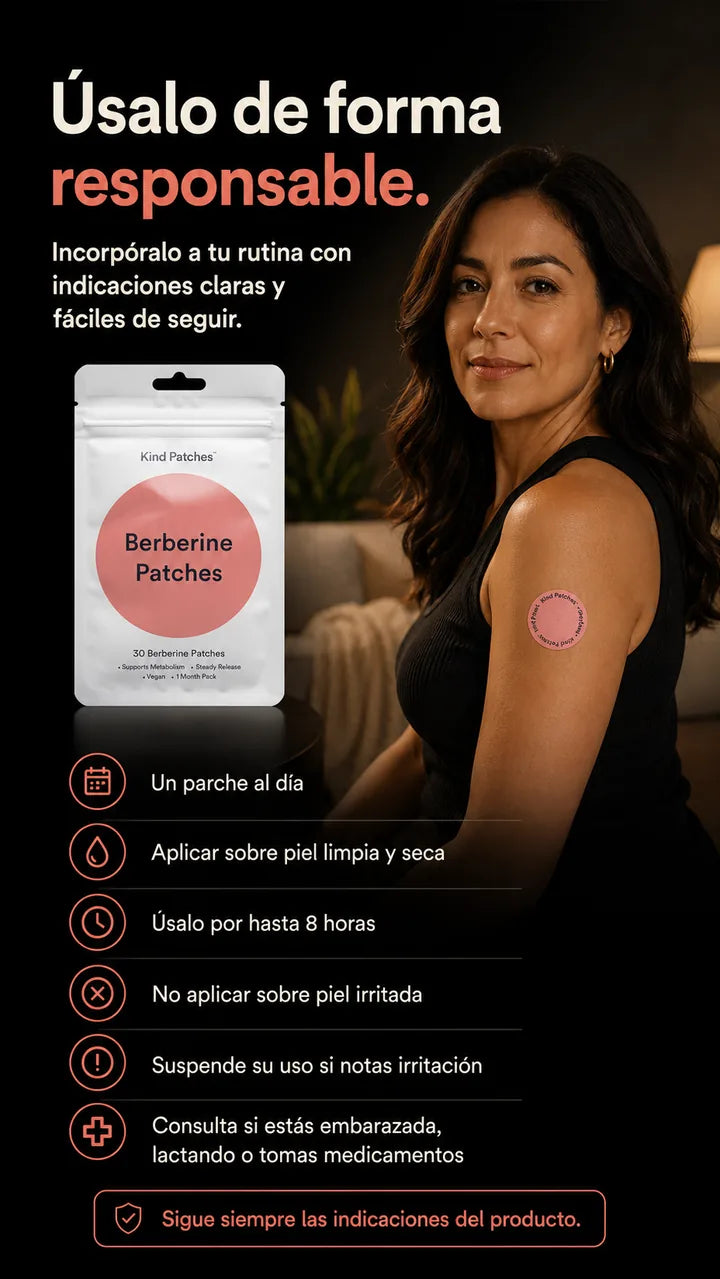 Úsalo de forma responsable — incorpóralo a tu rutina