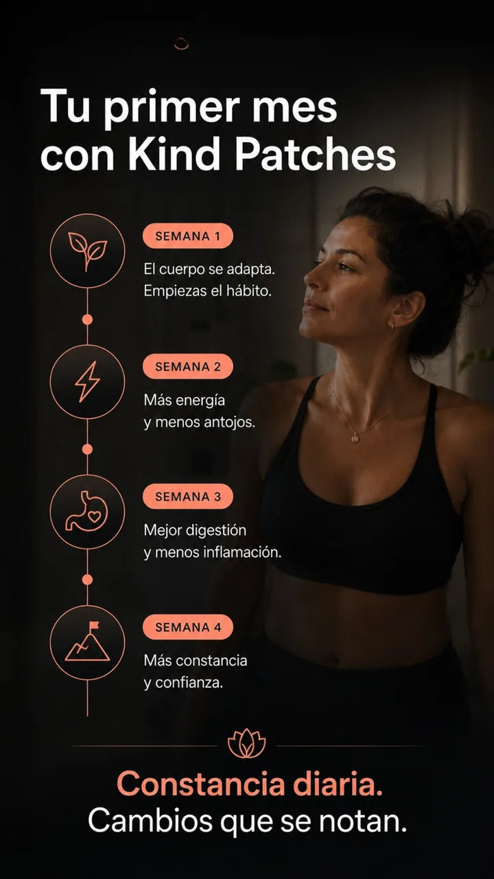 Tu primer mes con Kind Patches — semana a semana