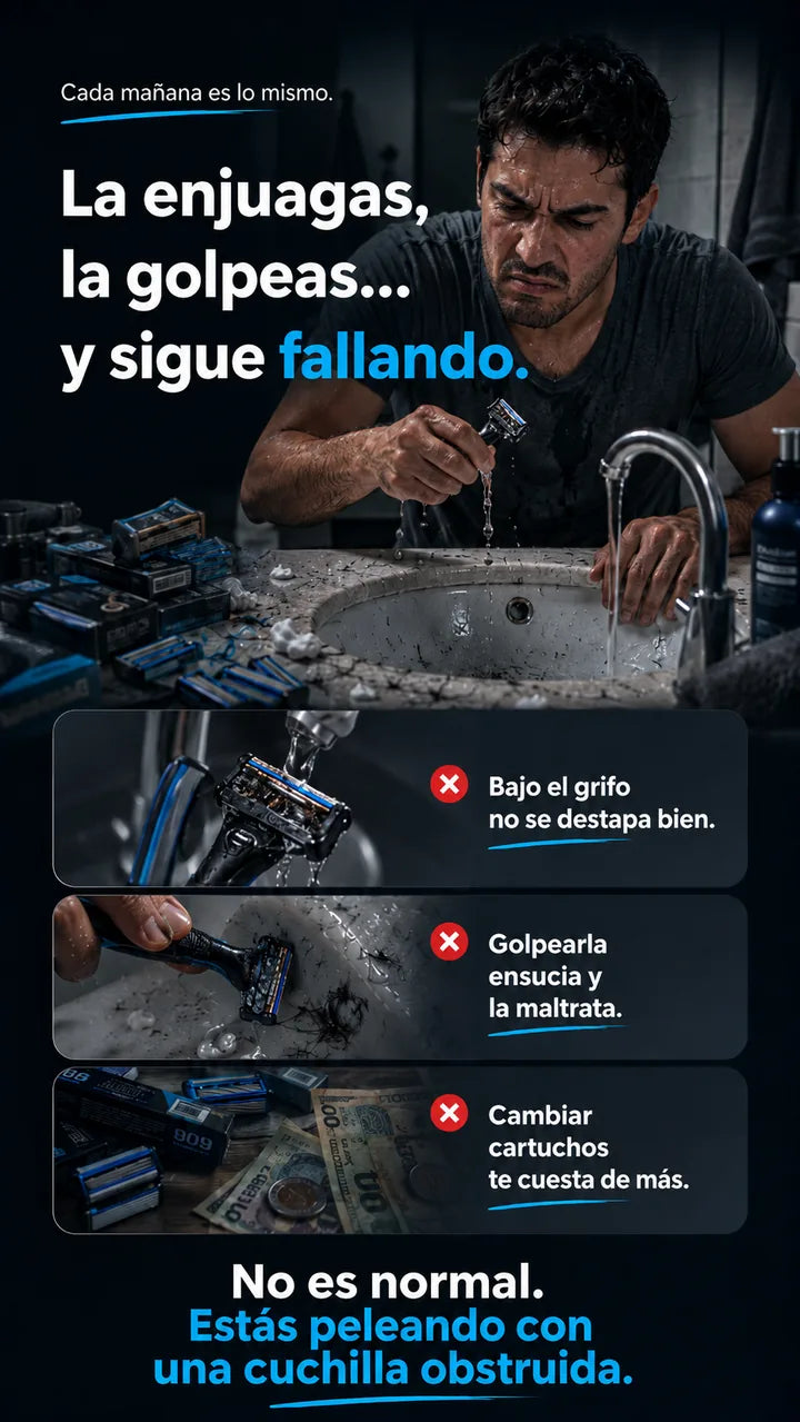 La frustración — repuestos caros y desechables