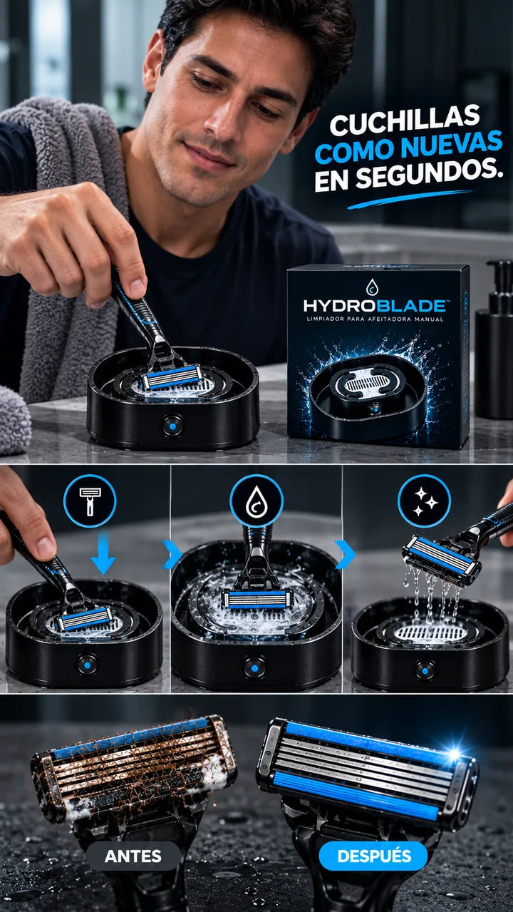 Uso real — HYDROBLADE en tu baño