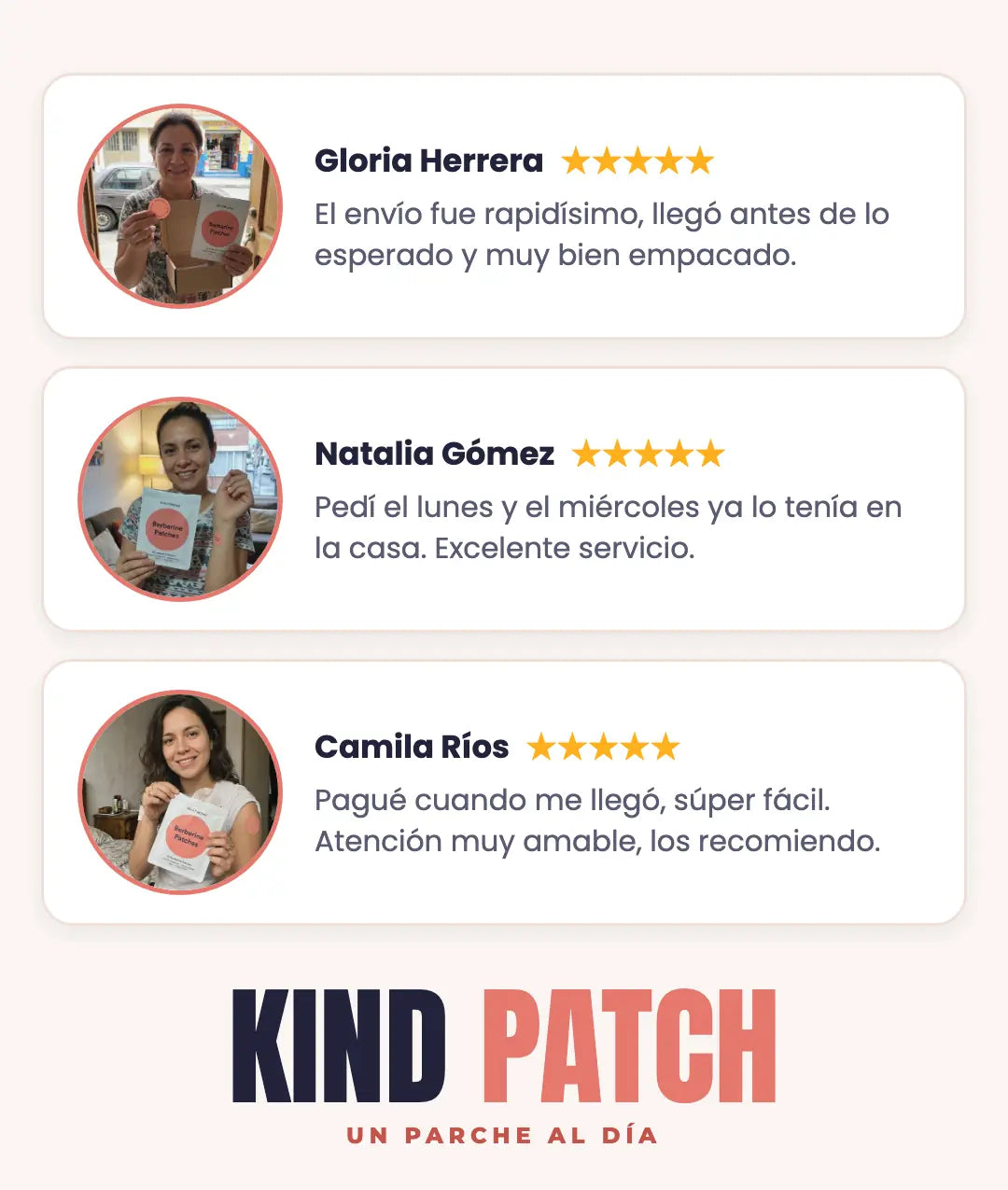 Reseñas de envío