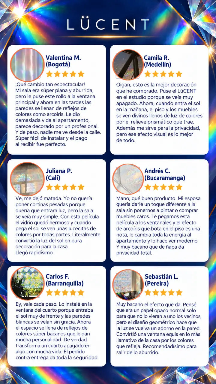 LÜCENT — testimonios