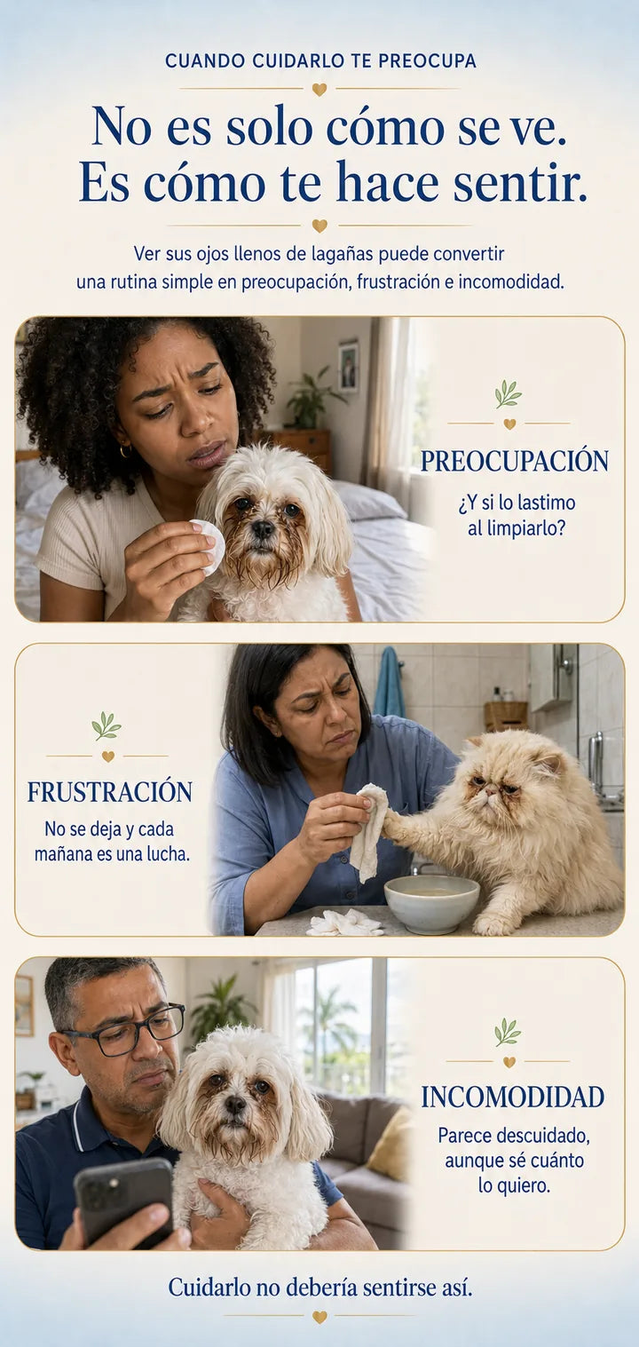 El dolor emocional de ver a tu mascota incómoda