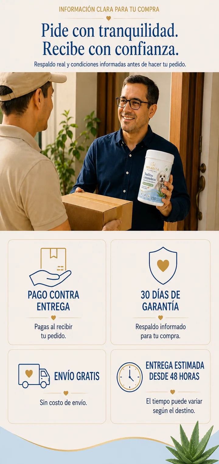 Calidad y garantía MIRABELA