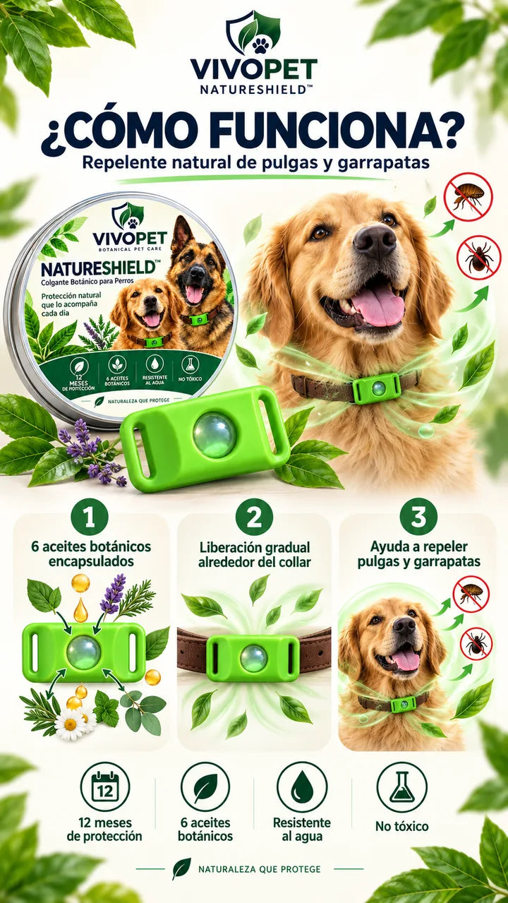 La solución — colgante botánico natural