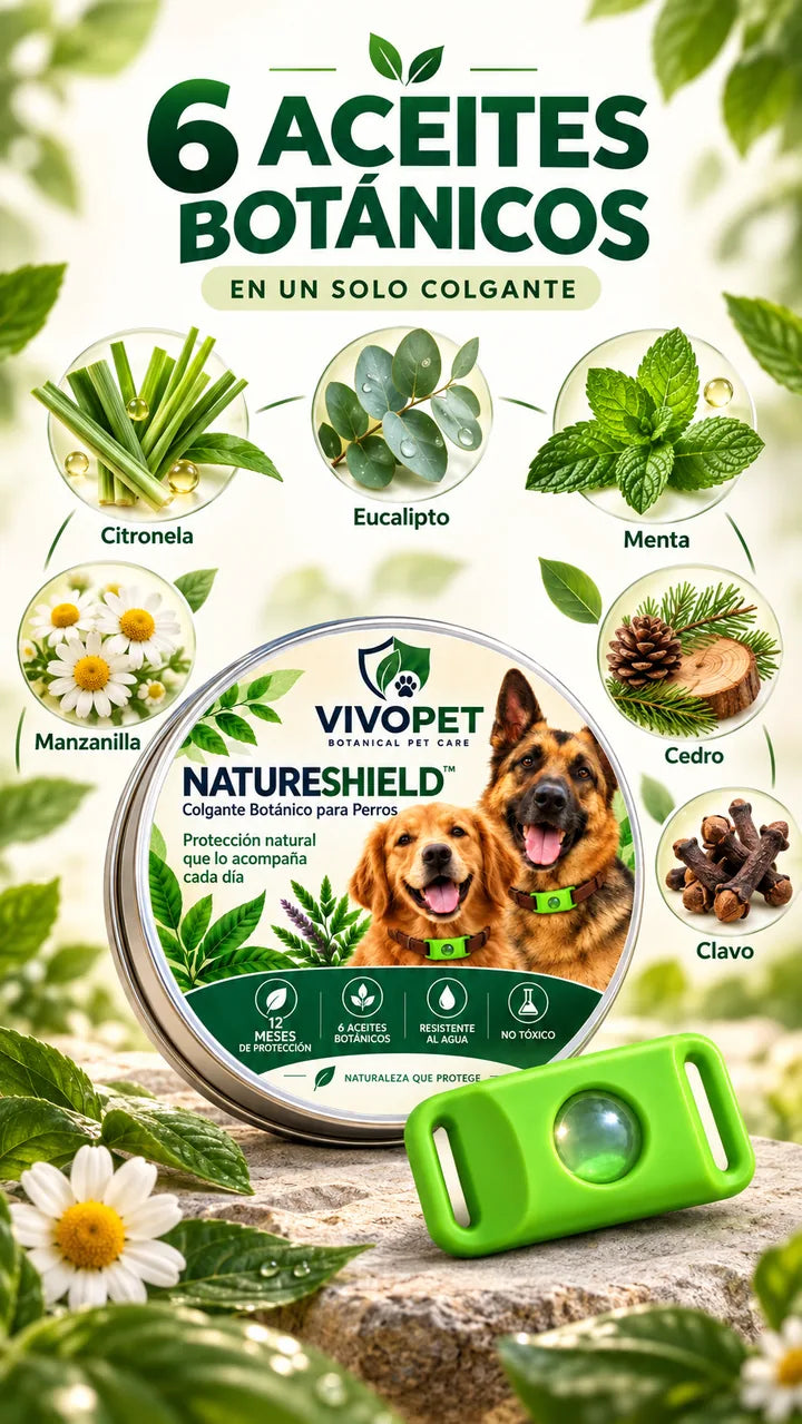 Fórmula — 6 aceites botánicos naturales