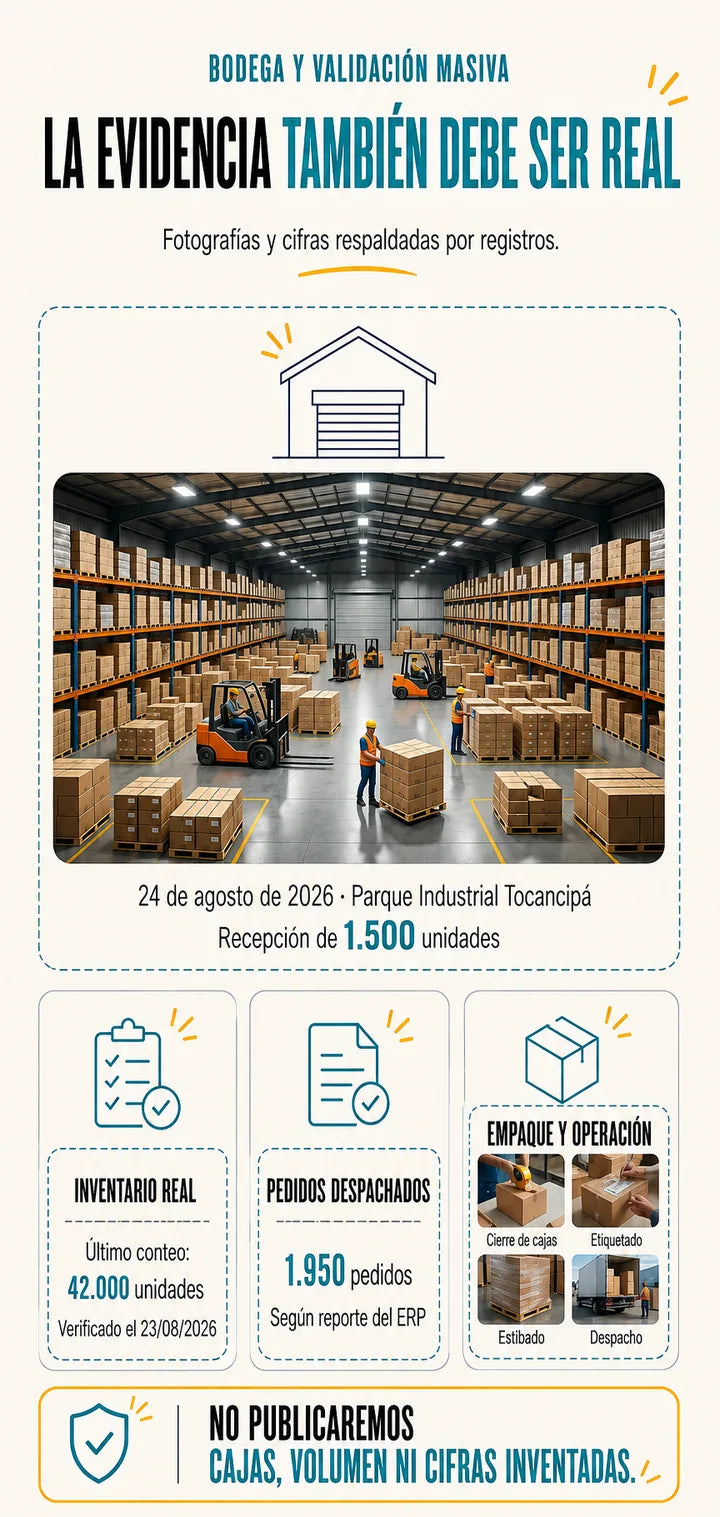 Bodega ORBBI — validación masiva