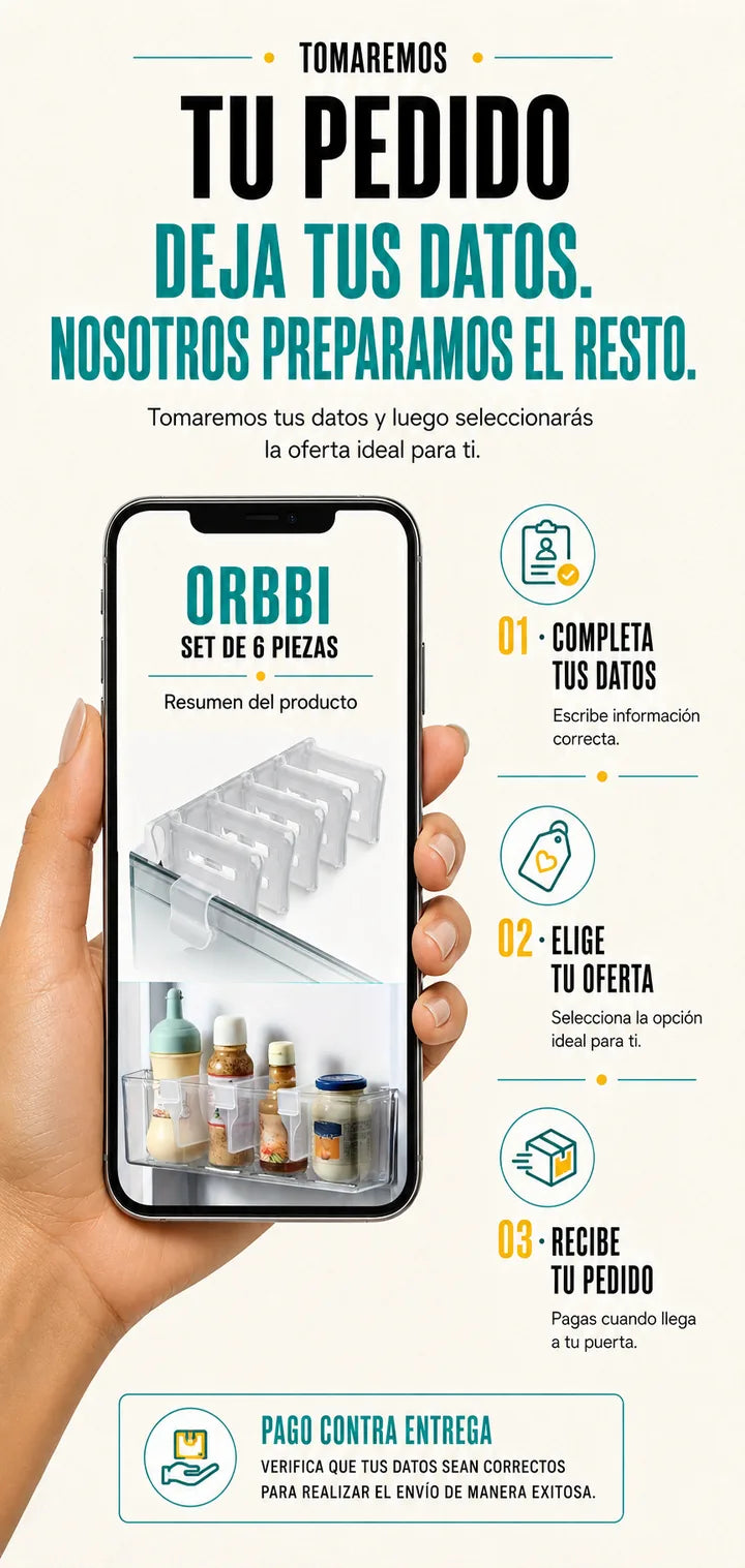 Tomaremos tu pedido