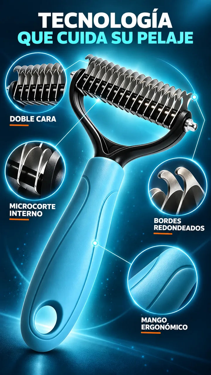 Fórmula — dientes cortos + largos · acero inoxidable