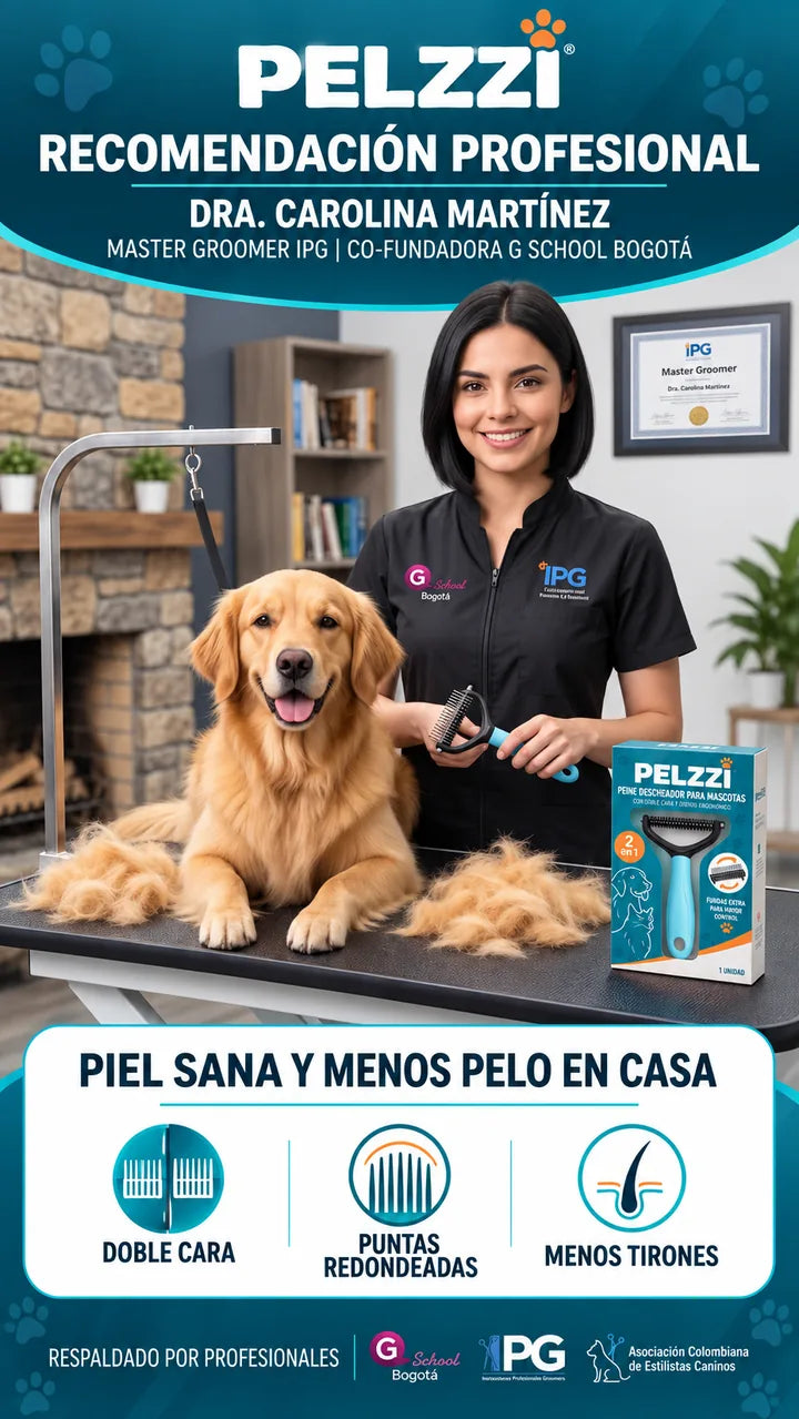 Recomendación profesional — veterinarios y groomers