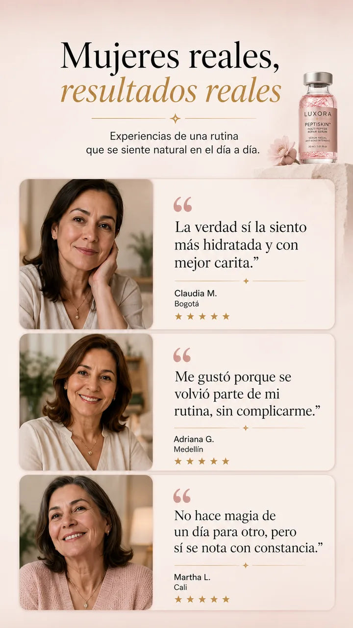 Mujeres reales, resultados reales — Claudia, Adriana, Martha