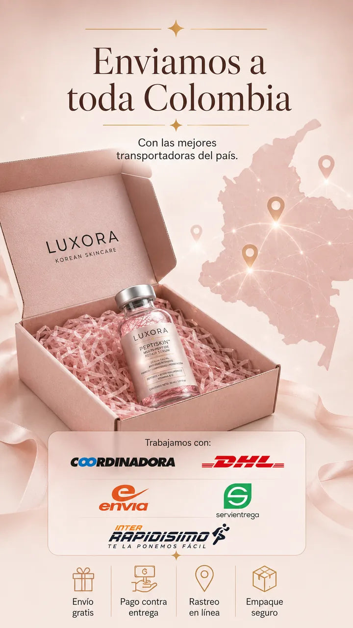 Enviamos a toda Colombia — Coordinadora, DHL, Envia, Servientrega, Rapidísimo