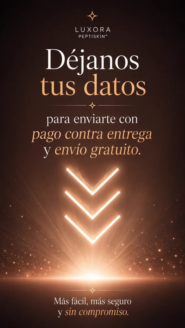 Déjanos tus datos — envío gratis + pago contra entrega