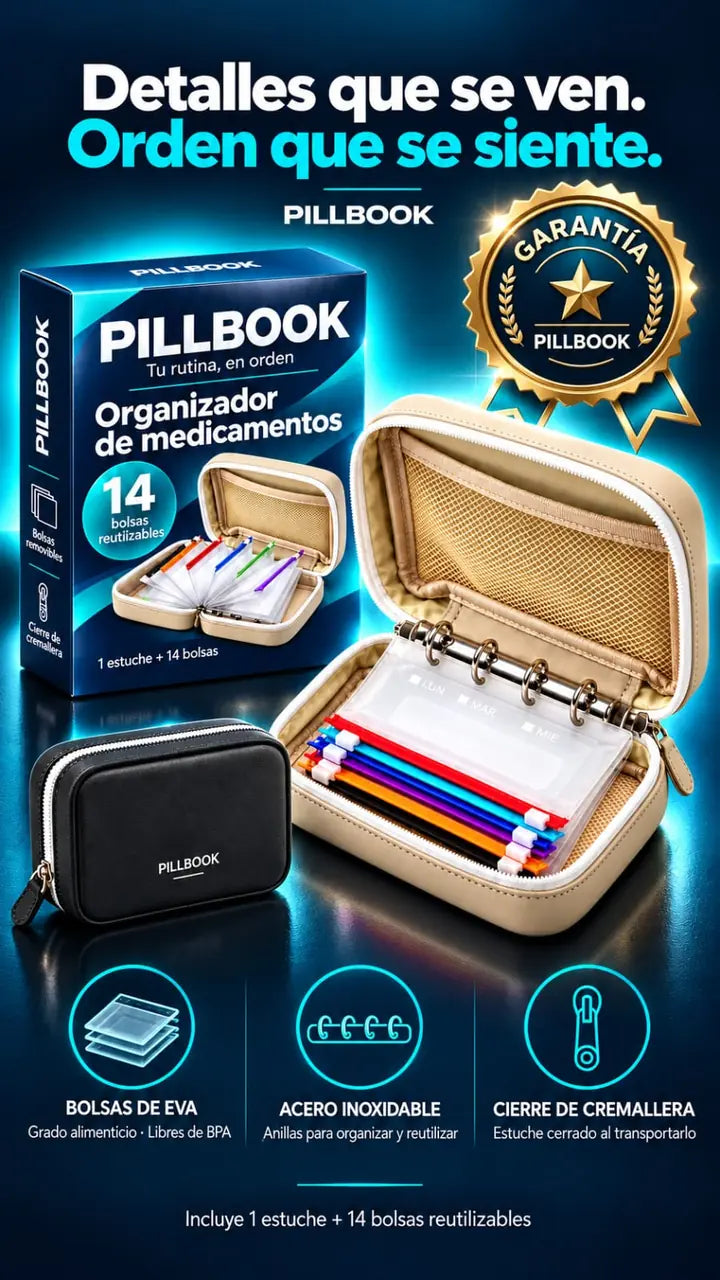 PILLBOOK — calidad