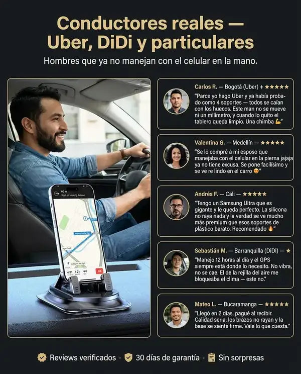 Conductores reales Uber y DiDi — testimonios