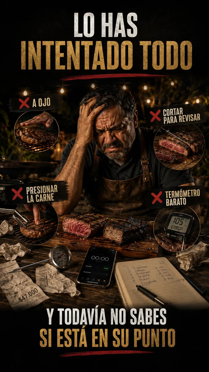 La frustración — nunca sale igual