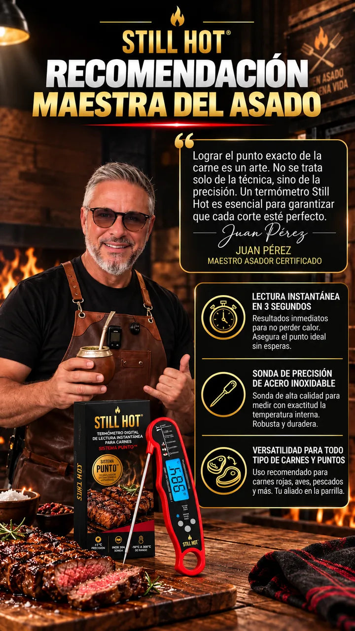 Recomendación profesional — chefs y parrilleros