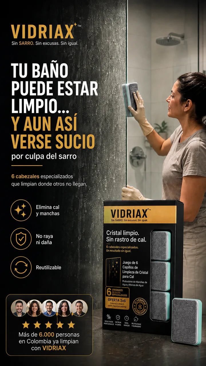 VidriaX — Sin SARRO. Sin excusas. Sin igual.