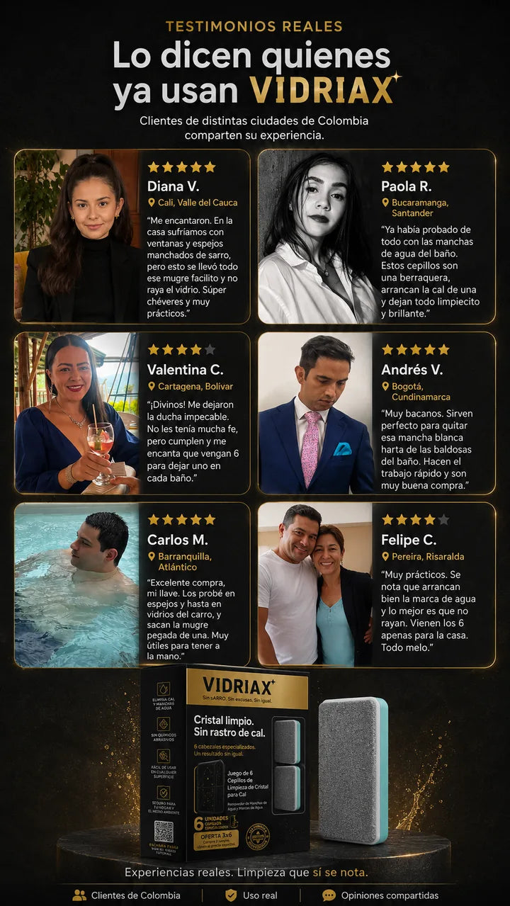 Testimonios reales de clientes colombianos