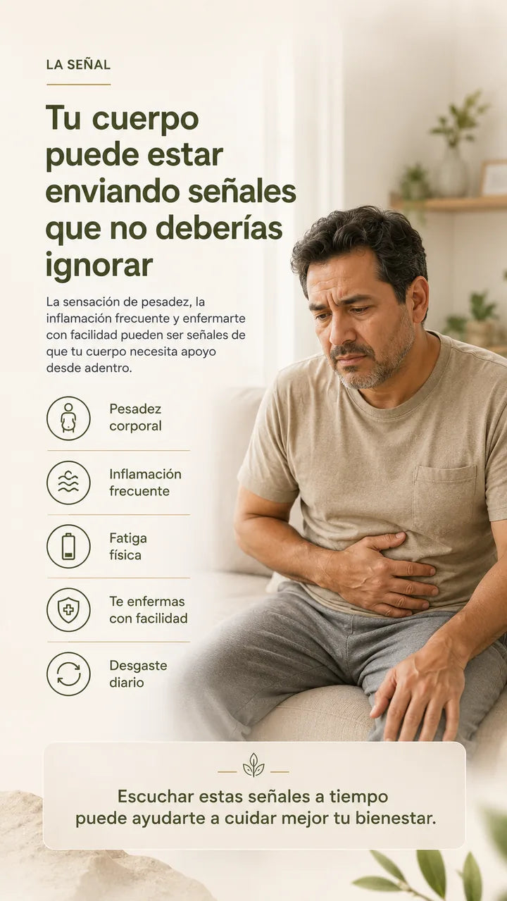 La señal — tu cuerpo te está avisando