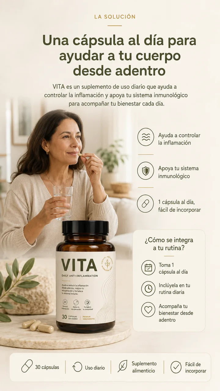 VITA — la solución simple para tu bienestar