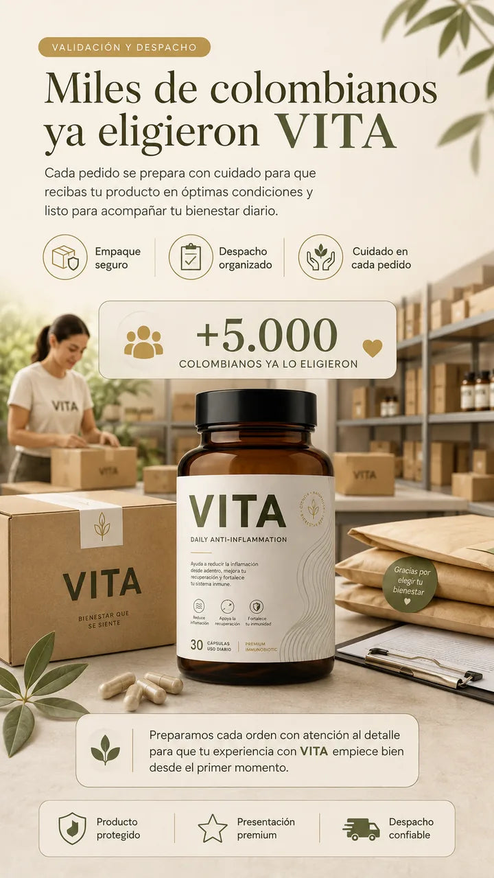 Bodega VITA — preparado para llegar a ti