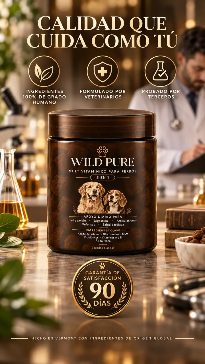 Calidad y garantía WILD PURE