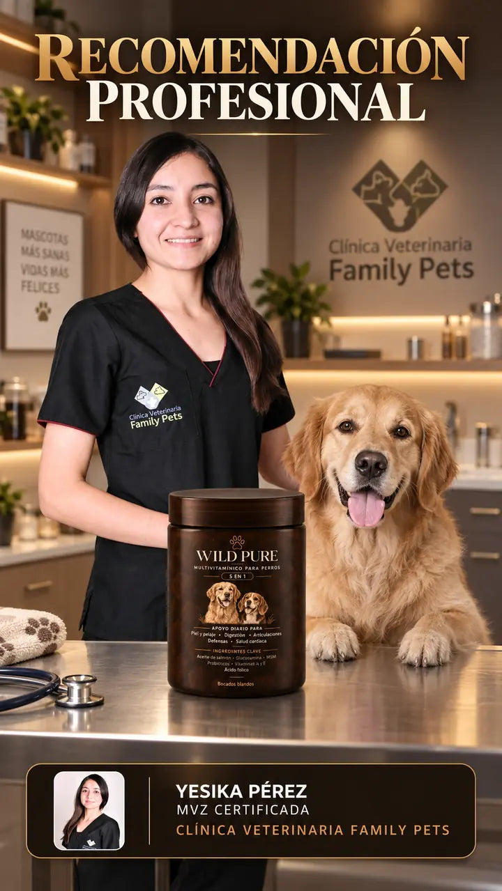 Recomendación profesional — veterinarios